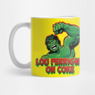 Lou Ferrigno on Coke Mug